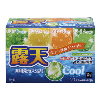056. 露天 薬用発泡入浴剤Cool 20錠入