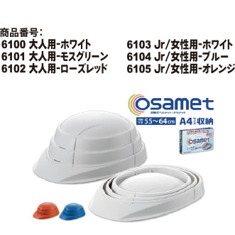 6100~6105. 折りたためるヘルメット