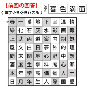 ナンバープレース<4月号>