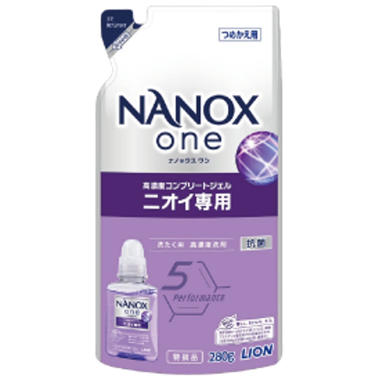 045. ライオン ナノックスone 詰替280g