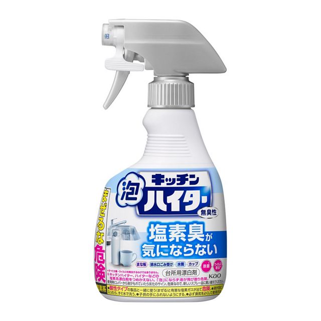 094. 花王 キッチン泡ハイター無臭性 本体400ml