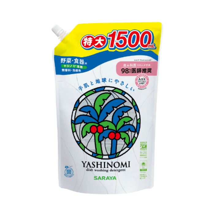 088. ヤシノミ 台所用洗剤【詰替】1500㎖