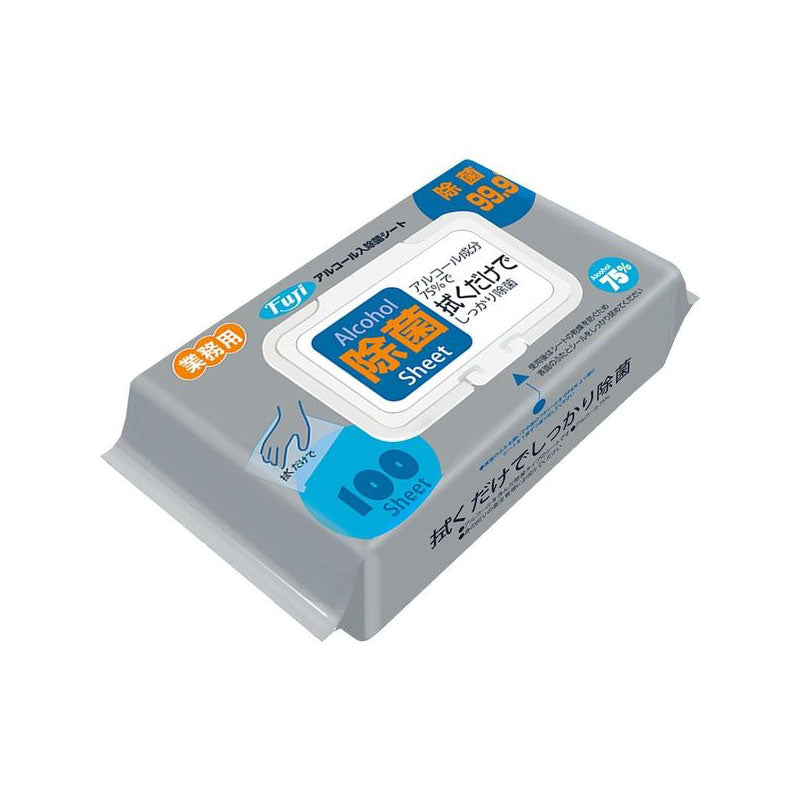 081. フジ アルコール入り除菌シート