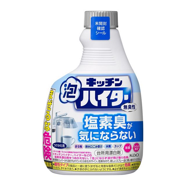 095. 花王 キッチン泡ハイター無臭性付替400ml